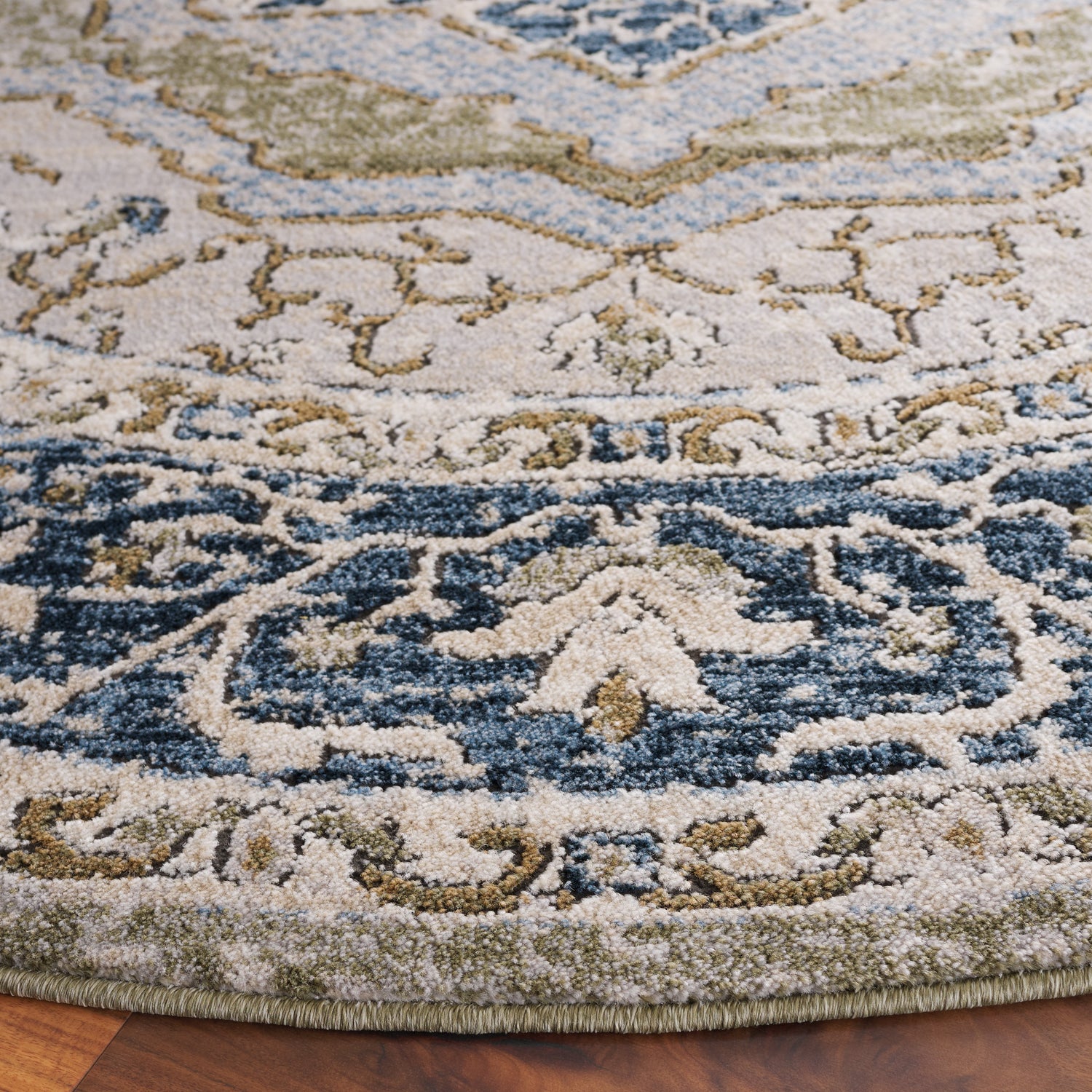 Safavieh Rosewood Row110A Ivory/Green Rug.
