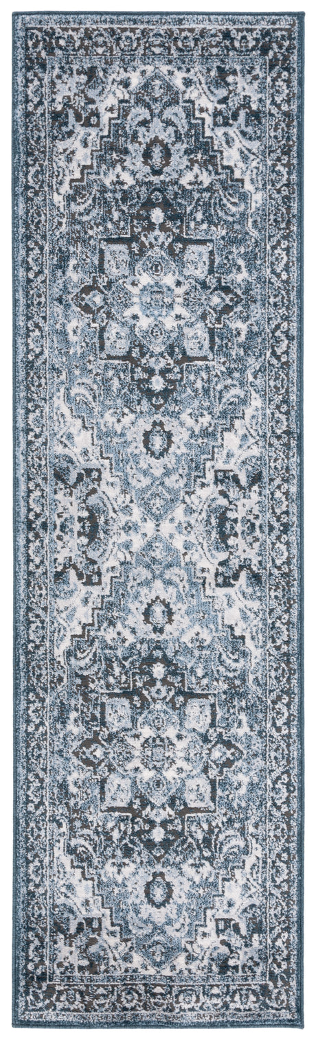 Safavieh Rosewood Row112A Ivory/Blue Rug.