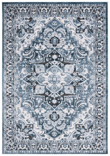 Safavieh Rosewood Row112A Ivory/Blue Rug.