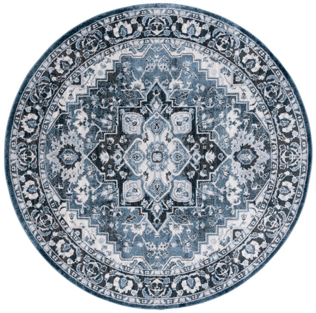 Safavieh Rosewood Row112A Ivory/Blue Rug.