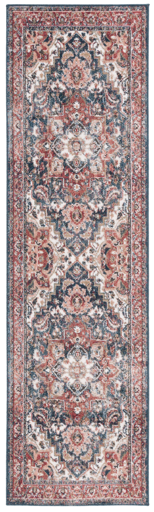 Safavieh Rosewood Row112B Ivory/Red Rug.