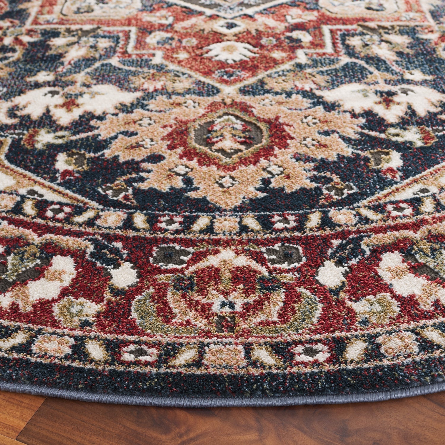 Safavieh Rosewood Row112B Ivory/Red Rug.