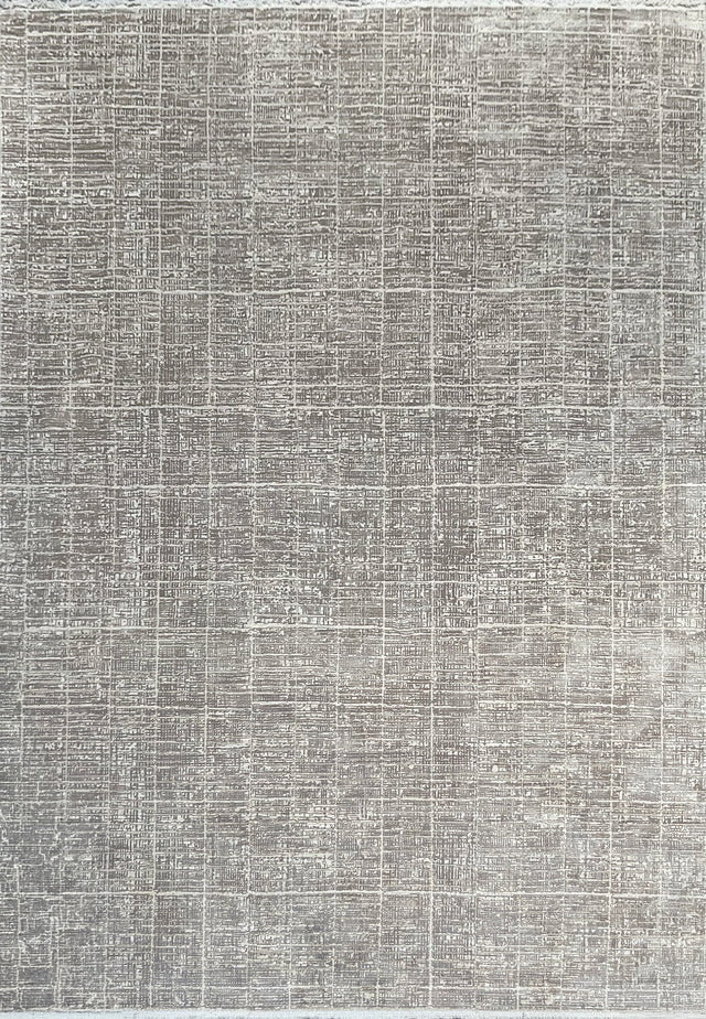 Dynamic Rugs Ruby 2188 Power Loomed Modern Grey/Ivory Rug