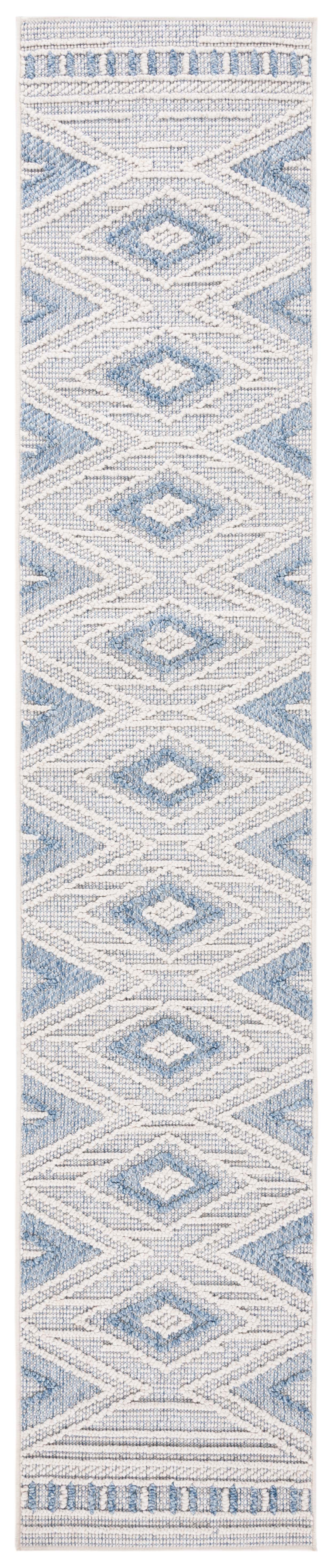 Safavieh Santorini San104M Blue/Ivory Rug.