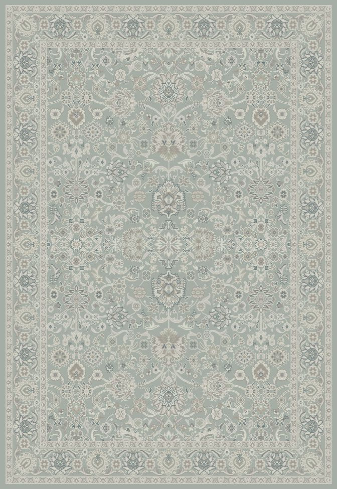 Dynamic Rugs Santana 10261 Power Loomed Traditional Grey/Blue Rug