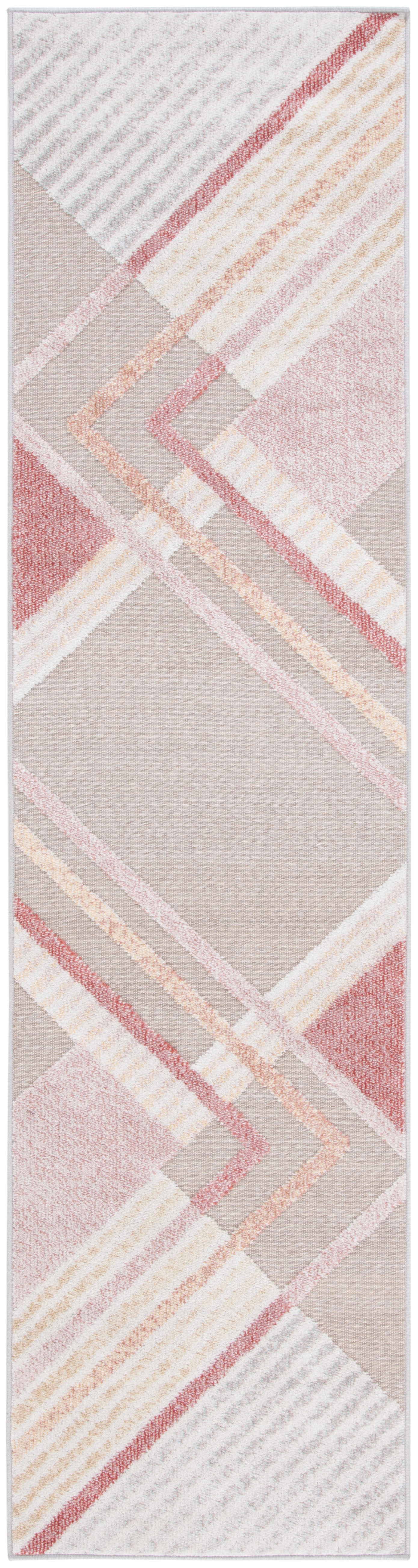 Safavieh Sarasota Sar102U Pink/Brown Rug.