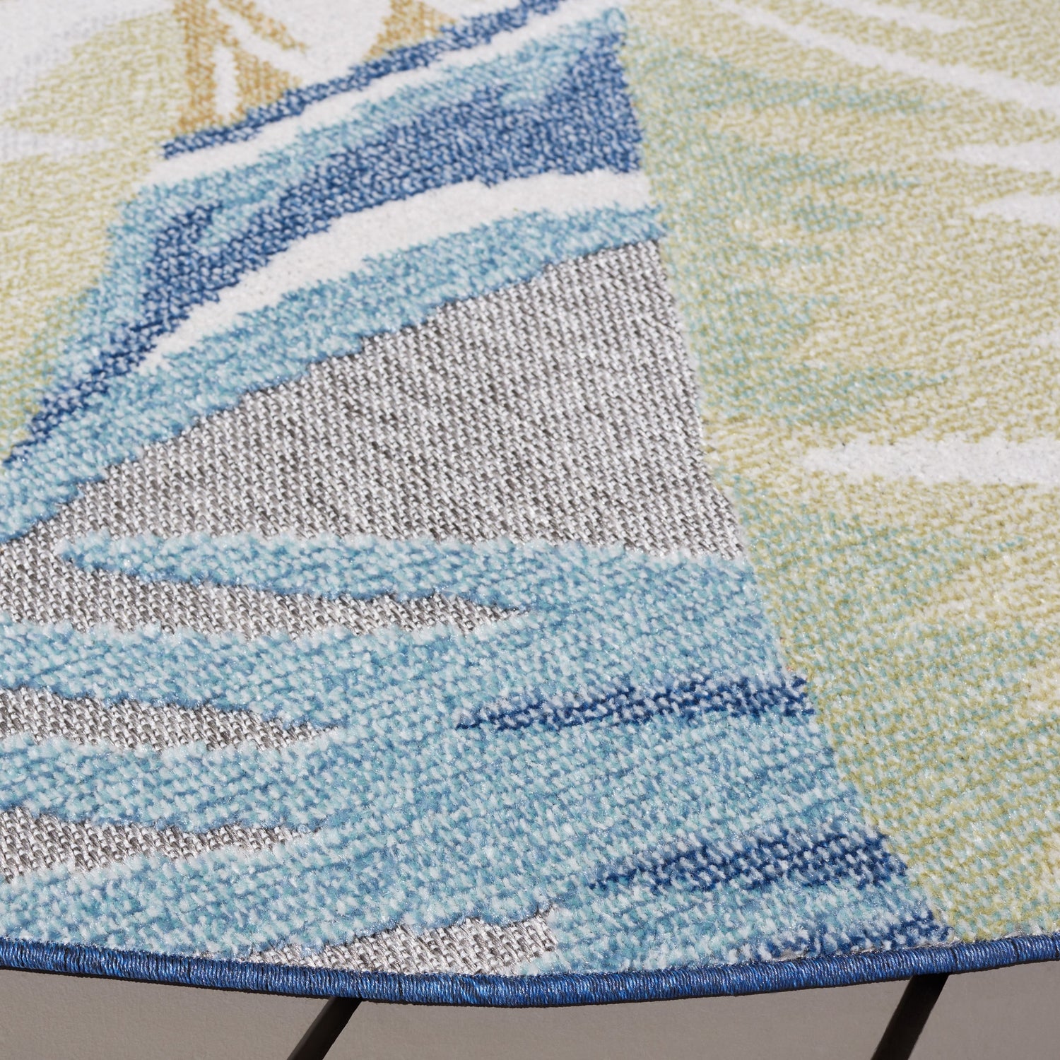 Safavieh Sarasota Sar106X Light Green/Navy Rug.