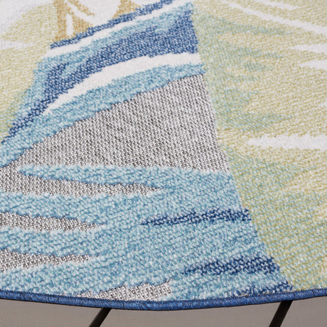 Safavieh Sarasota Sar106X Light Green/Navy Rug.