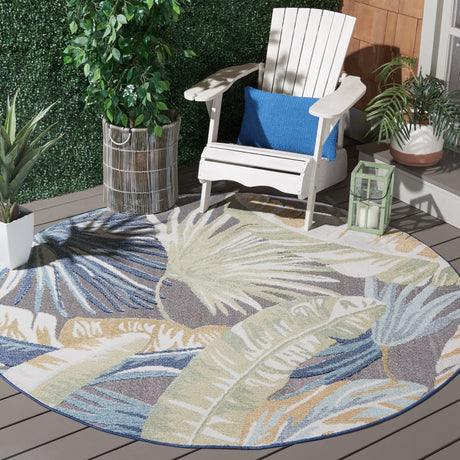 Safavieh Sarasota Sar106X Light Green/Navy Rug.