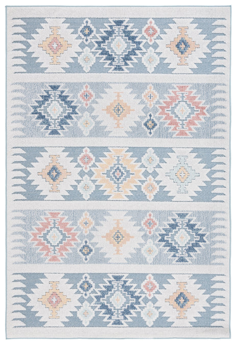 Safavieh Sarasota Sar114J Light Blue/Grey Rug.