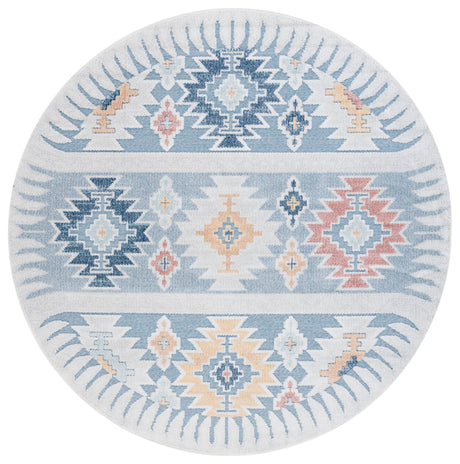 Safavieh Sarasota Sar114J Light Blue/Grey Rug.