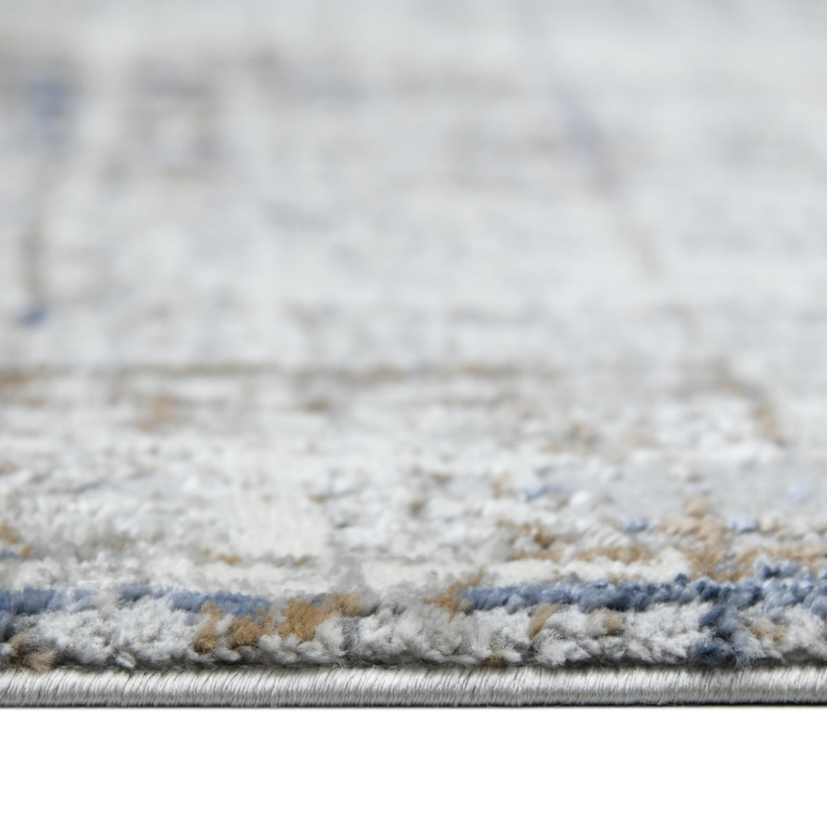 Amer Savannah SAV-4 Gray / Gold area rug - profile view