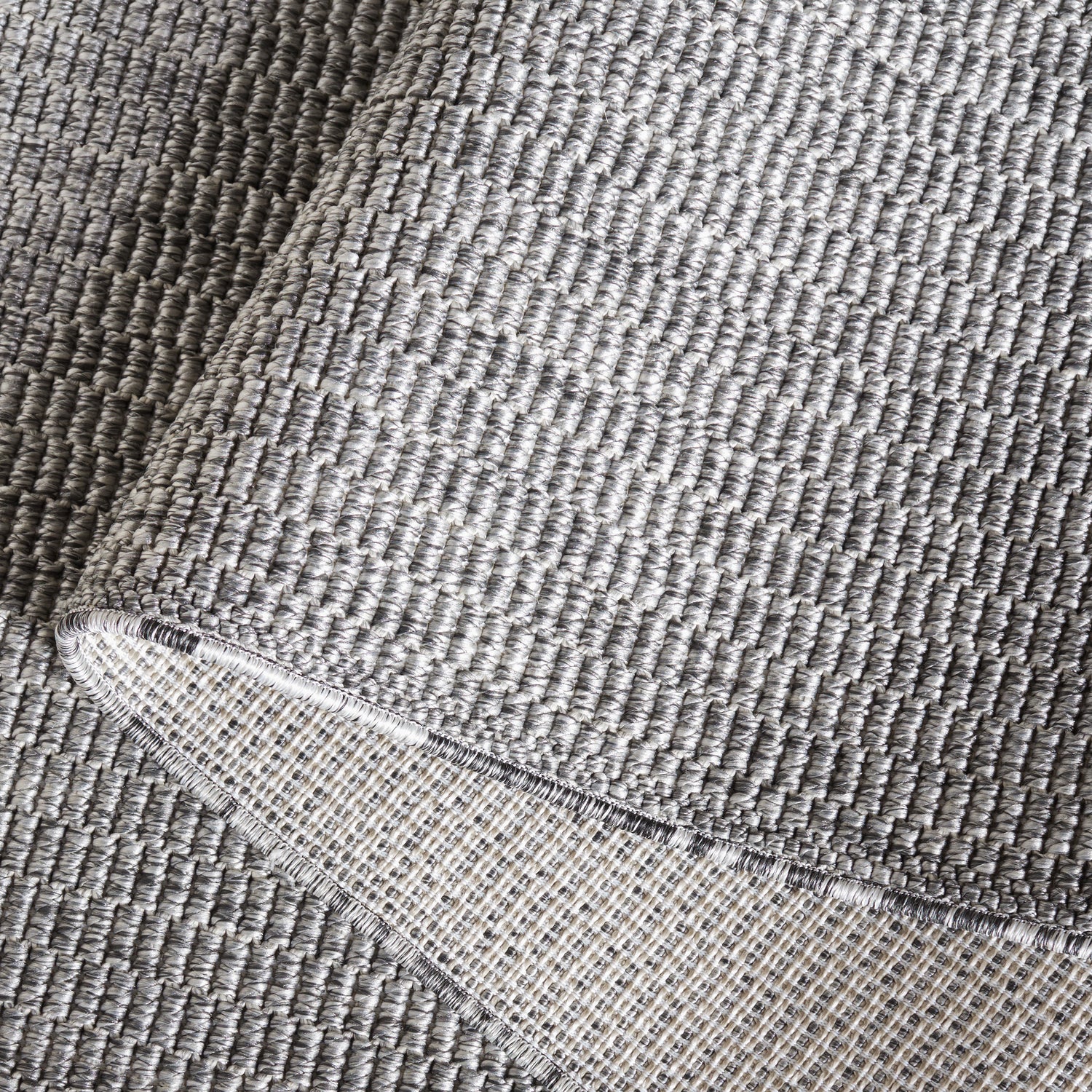 Safavieh Sisal All-Weather Saw420F Dark Grey Rug.