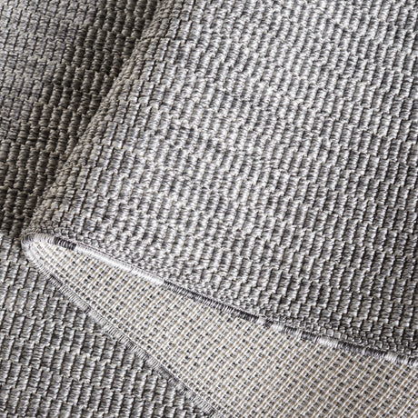 Safavieh Sisal All-Weather Saw420F Dark Grey Rug.