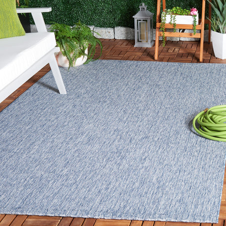 Safavieh Sisal All-Weather Saw420M Blue Rug.
