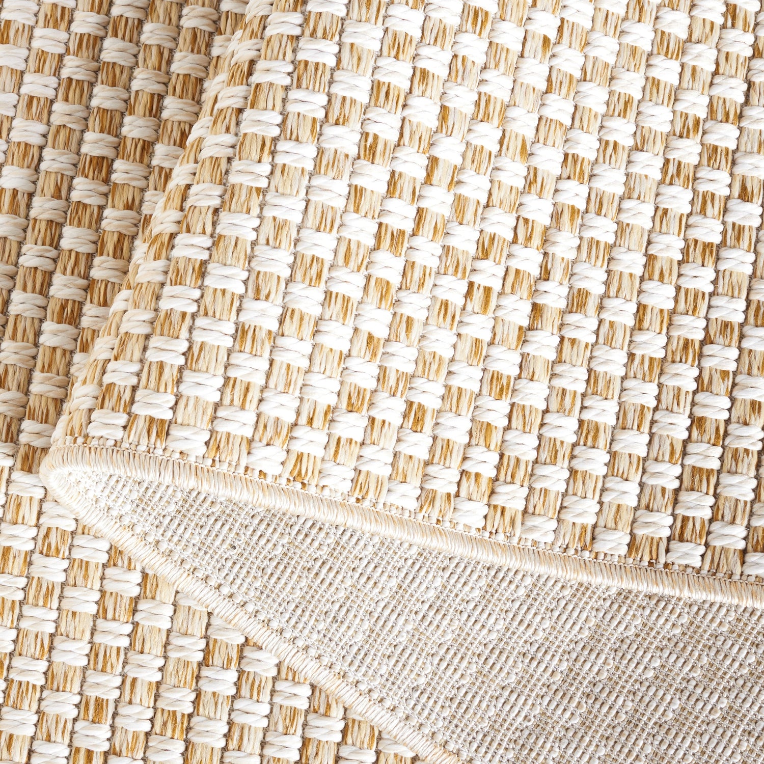 Safavieh Sisal All-Weather Saw460B Natural/Ivory Rug.