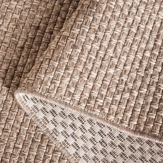 Safavieh Sisal All-Weather Saw460T Brown Rug.