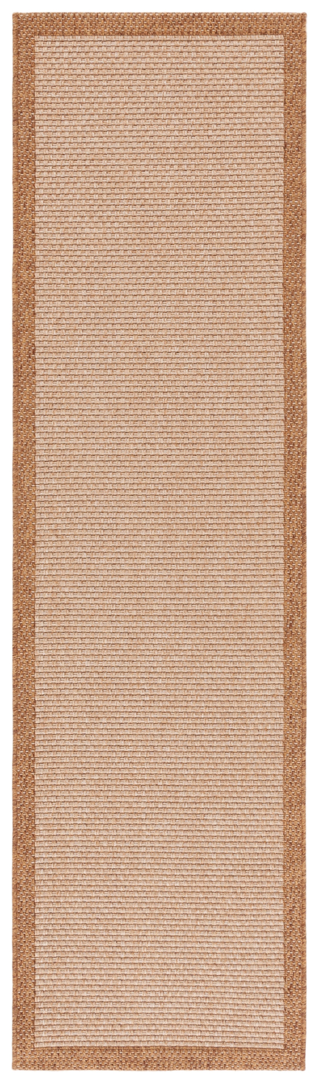 Safavieh Sisal All-Weather Saw644B Natural/Brown Rug.