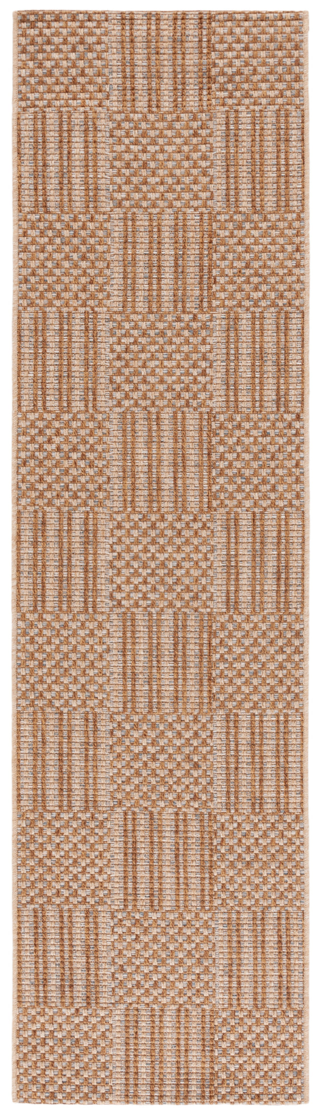 Safavieh Sisal All-Weather Saw648C Natural/Grey Rug.