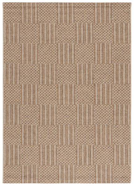 Safavieh Sisal All-Weather Saw648C Natural/Grey Rug.