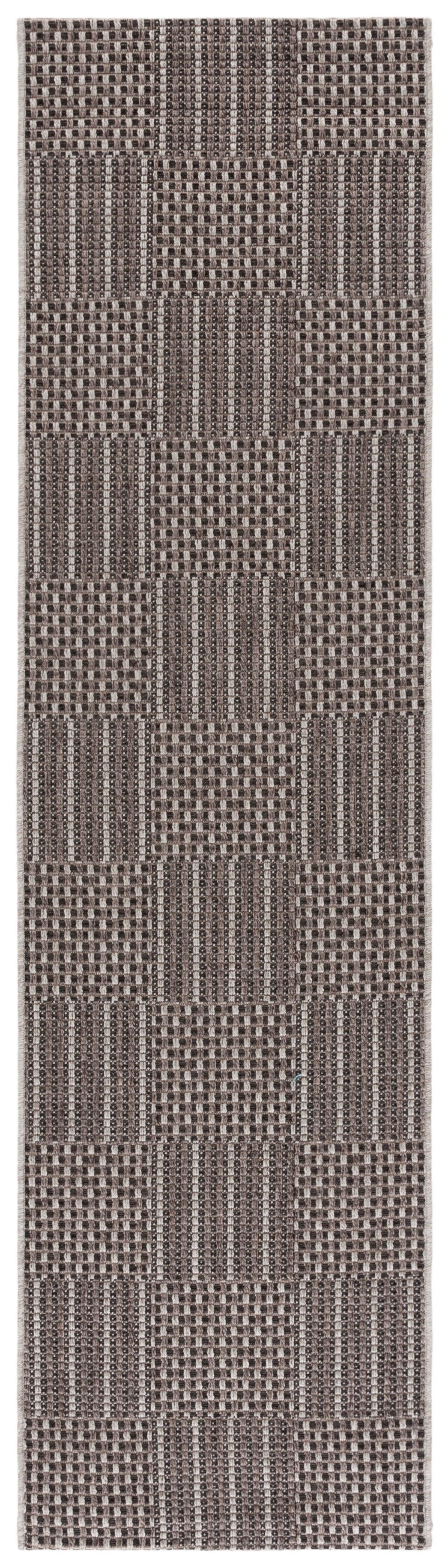 Safavieh Sisal All-Weather Saw648Z Black/Grey Rug.