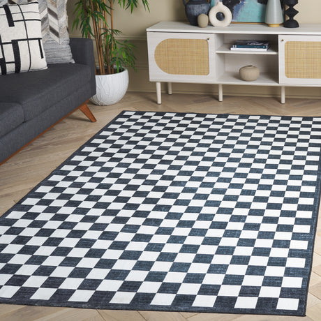 Safavieh Santa Clara Scl936A Ivory/Black Rug.