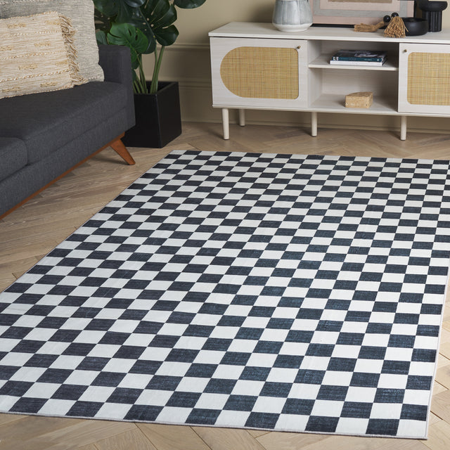 Safavieh Santa Clara Scl937A Ivory/Black Rug.