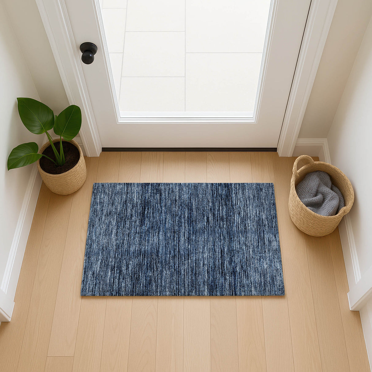 Dalyn Soft Essentials SE1 Transitional Machine Made Blue Rug