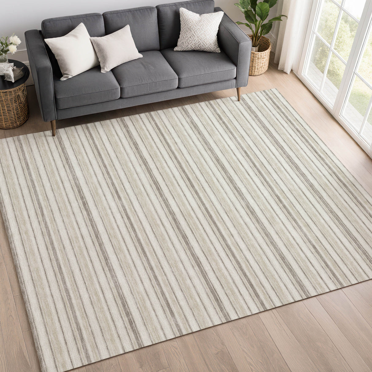 Dalyn Soft Essentials SE2 Transitional Machine Made Ivory Rug