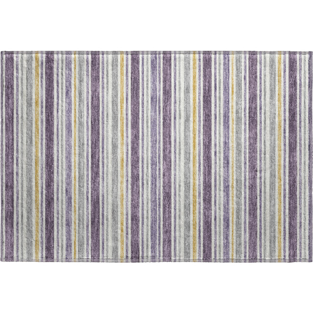 Dalyn Soft Essentials SE2 Transitional Machine Made Purple Rug