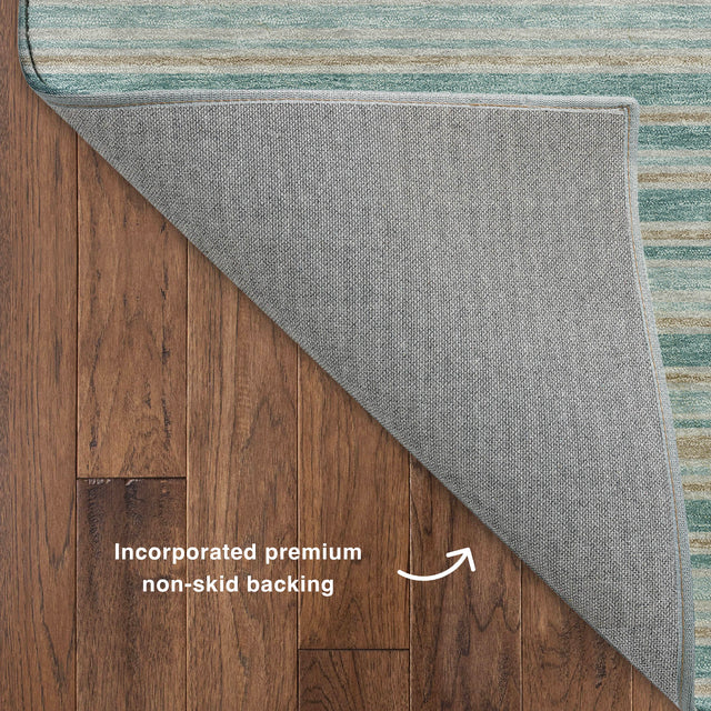 Dalyn Soft Essentials SE2 Transitional Machine Made Teal Rug