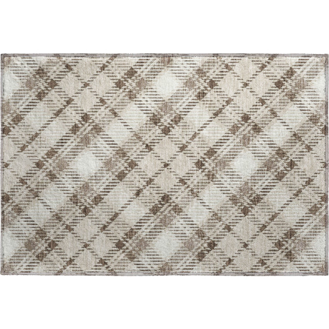 Dalyn Soft Essentials SE3 Transitional Machine Made Brown Rug