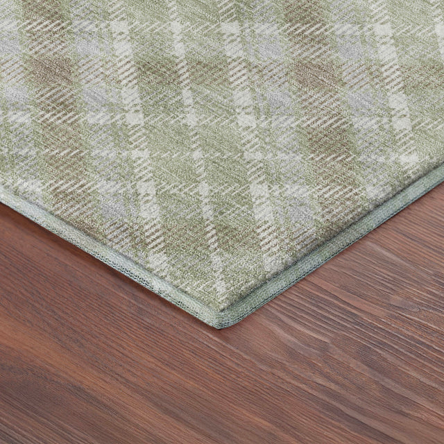 Dalyn Soft Essentials SE3 Transitional Machine Made Green Rug