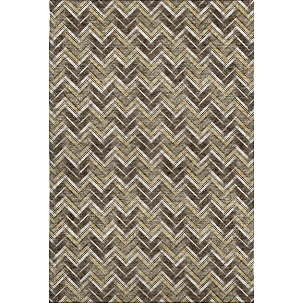 Dalyn Soft Essentials SE3 Transitional Machine Made Brown Rug