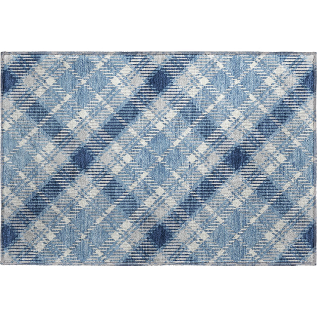 Dalyn Soft Essentials SE3 Transitional Machine Made Blue Rug