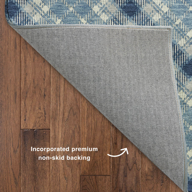 Dalyn Soft Essentials SE3 Transitional Machine Made Blue Rug