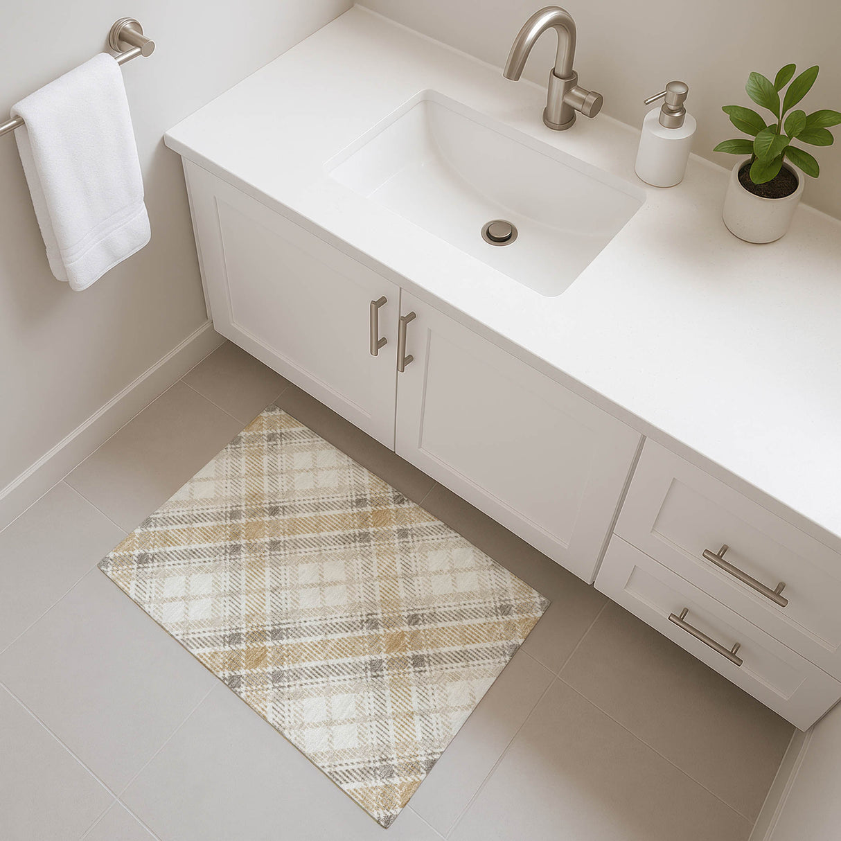 Dalyn Soft Essentials SE3 Transitional Machine Made Ivory Rug