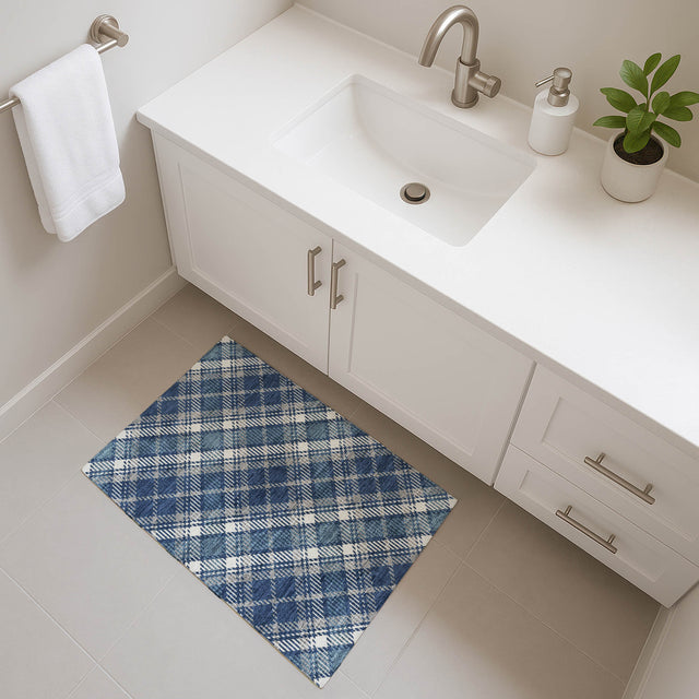 Dalyn Soft Essentials SE3 Transitional Machine Made Blue Rug