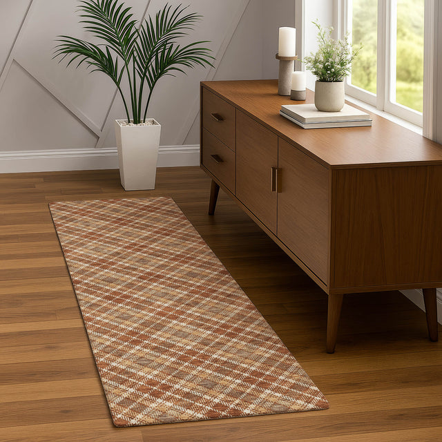 Dalyn Soft Essentials SE3 Transitional Machine Made Orange Rug
