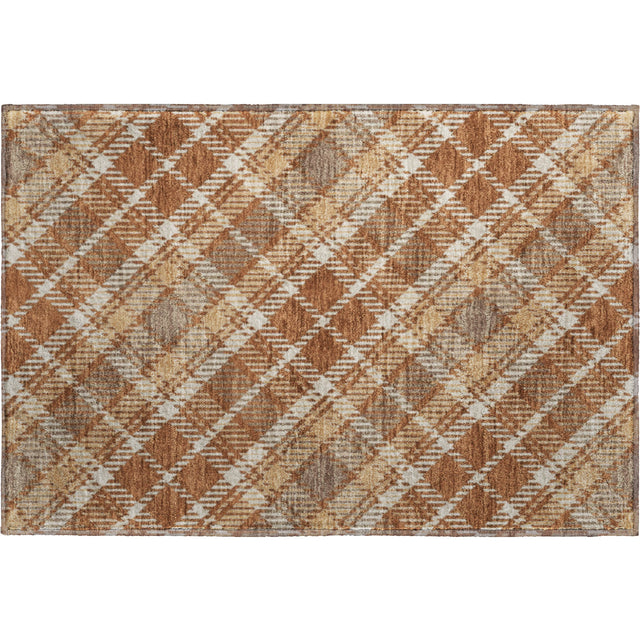 Dalyn Soft Essentials SE3 Transitional Machine Made Orange Rug