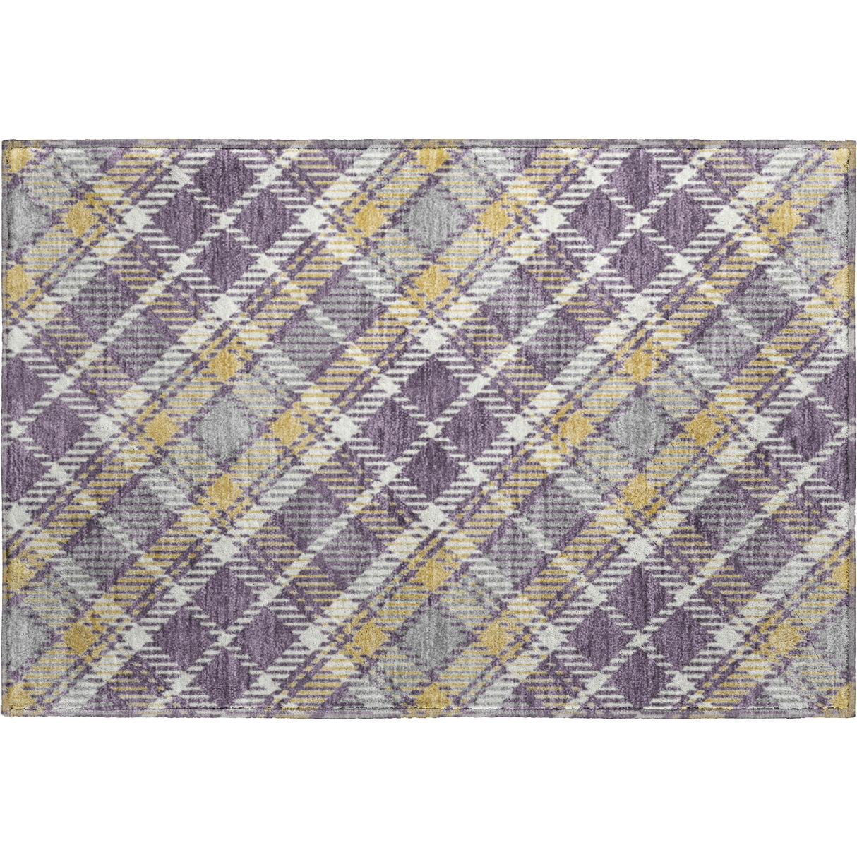 Dalyn Soft Essentials SE3 Transitional Machine Made Purple Rug