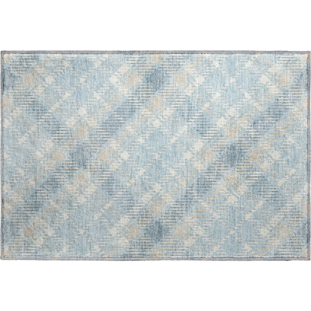 Dalyn Soft Essentials SE3 Transitional Machine Made Blue Rug