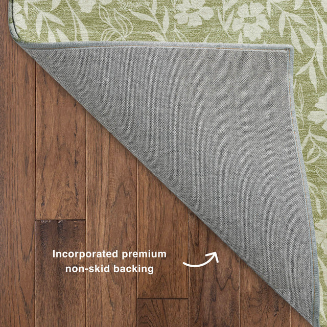Dalyn Soft Essentials SE4 Transitional Machine Made Green Rug