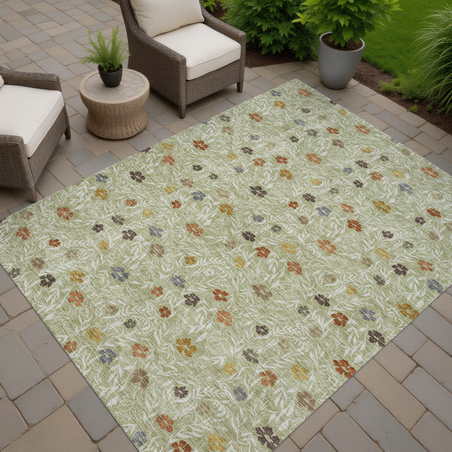 Dalyn Soft Essentials SE4 Transitional Machine Made Green Rug