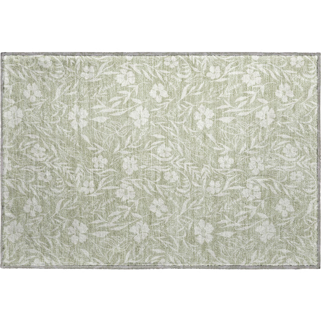 Dalyn Soft Essentials SE4 Transitional Machine Made Green Rug