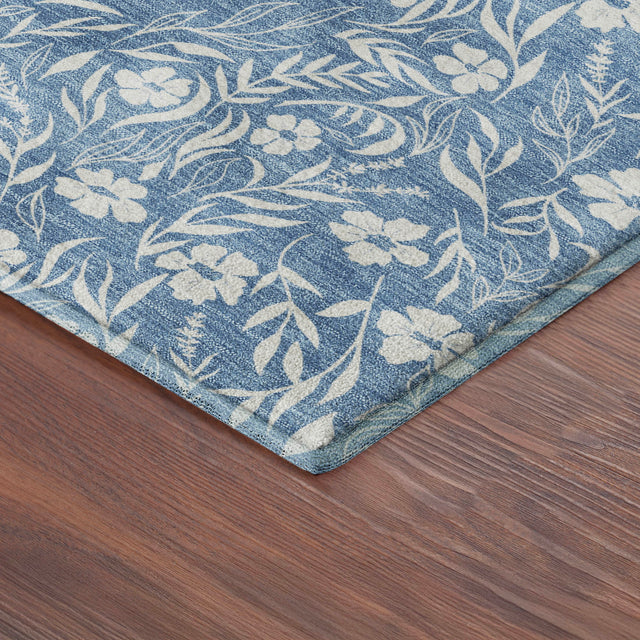 Dalyn Soft Essentials SE4 Transitional Machine Made Blue Rug
