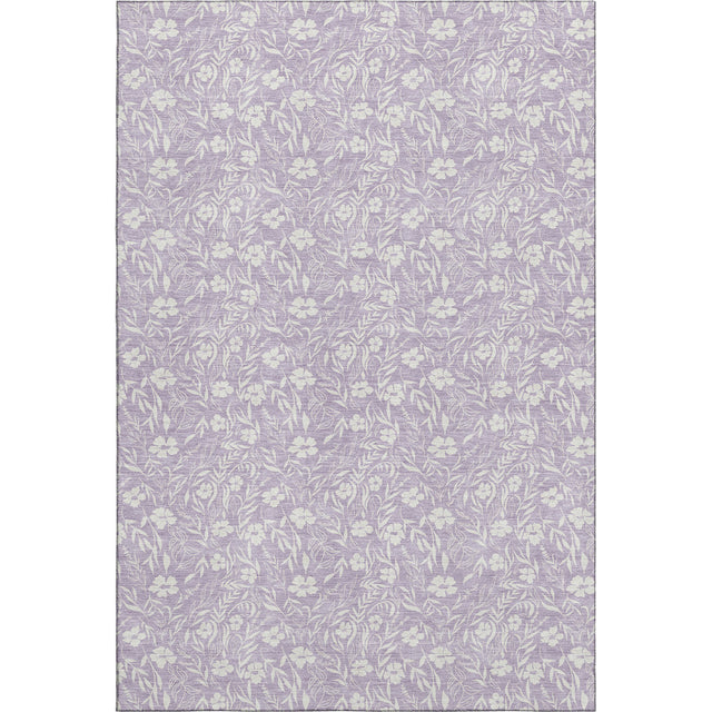 Dalyn Soft Essentials SE4 Transitional Machine Made Purple Rug