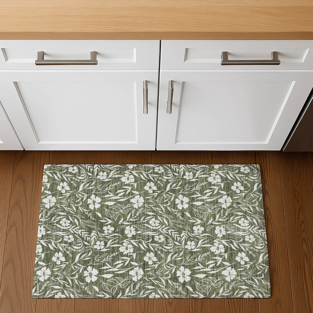 Dalyn Soft Essentials SE4 Transitional Machine Made Green Rug