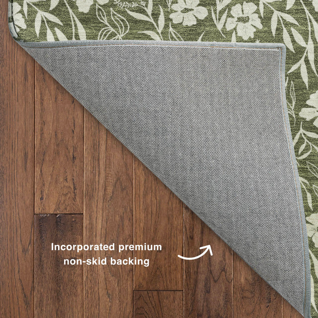 Dalyn Soft Essentials SE4 Transitional Machine Made Green Rug