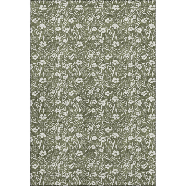 Dalyn Soft Essentials SE4 Transitional Machine Made Green Rug